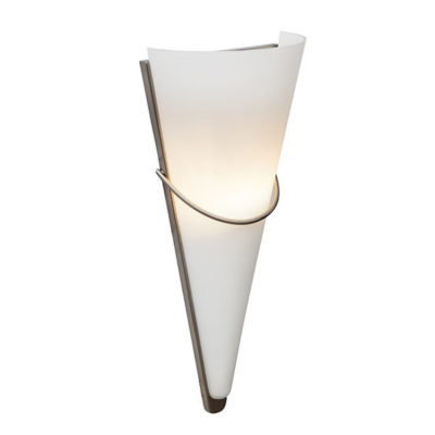 Sphere 1 Light White Bathroom Wall Light