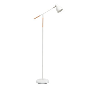 Percy 1 Light White Floor Lamp