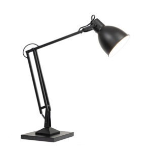 Harvey 1 Light Black Desk Lamp