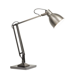 Harvey 1 Light Pewter Desk Lamp