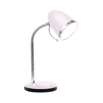 Bell 1 Light Blush Desk Lamp