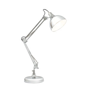 Freddy 1 Light Chrome Desk Lamp