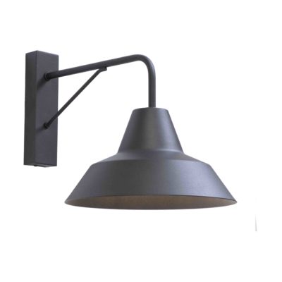 Cumbria 1 Light Black Wall Light