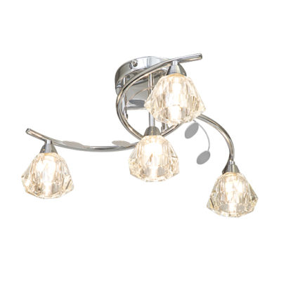 Sierra 4 Light Chrome Ceiling Light