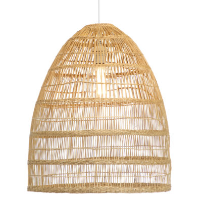 Barbuda 1 Light Natural Pendant Light
