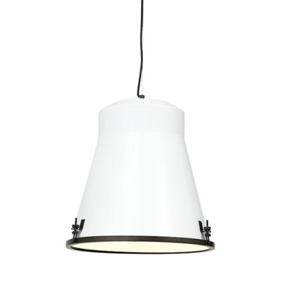 Malmo 1 Light White Pendant Light