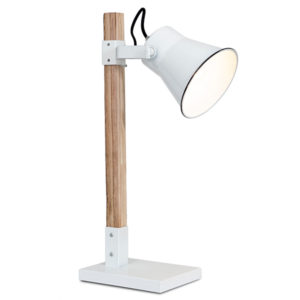 Malmo 1 Light White Desk Lamp