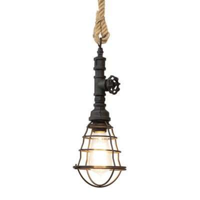 Birmingham 1 Light Black Pendant Light