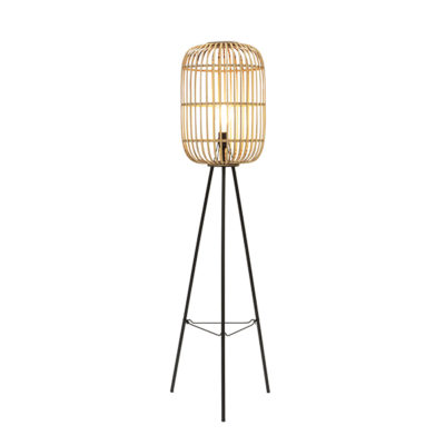 Napoli 1 Light Natural Floor Lamp
