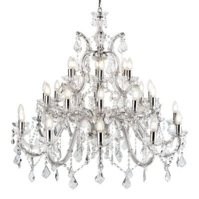 Rainha 30 Light Crystal Chandelier
