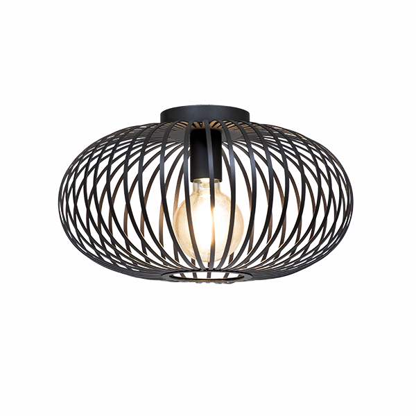 Cylo X 1 Light Black Ceiling Light