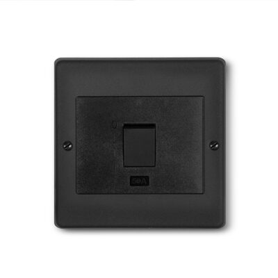 Lesco Steel Black Wall Stove Isolator