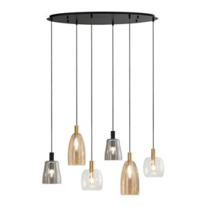 Jenna 6 Light Multi Pendant Light