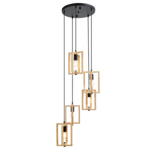 Halstead 5 Light Natural Pendant Light