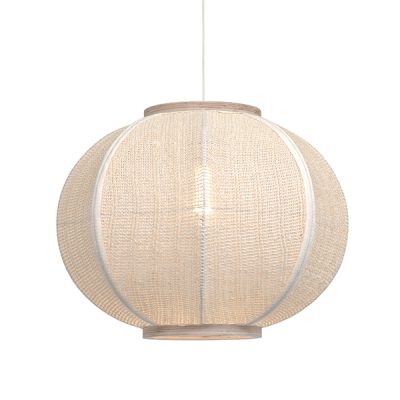 Chrys 1 Light Cream Pendant Light