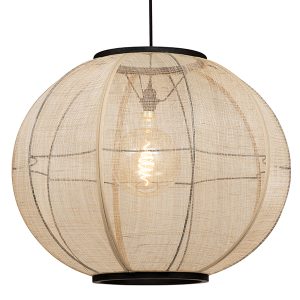 Chrys 1 Light Natural Pendant Light
