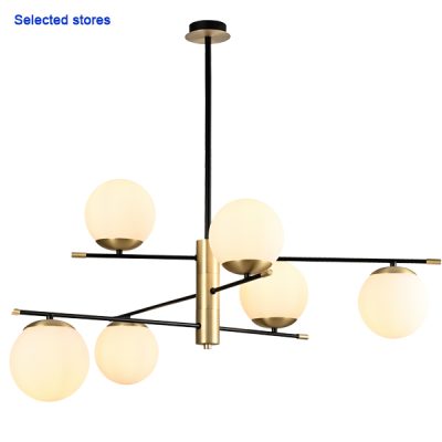Kamala 6 Light Gold Pendant Light