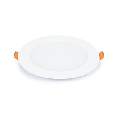 Round 8w Daylight White Recessed Ceiling Panel