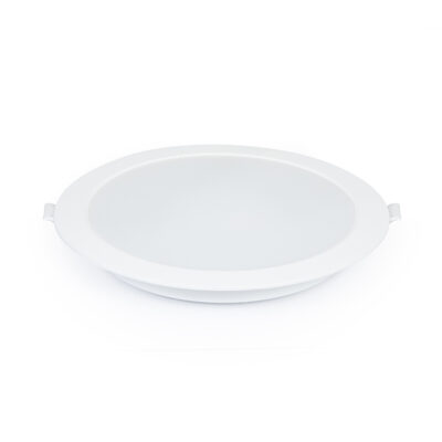 Round 24w 6500k White Recessed Ceiling Panel