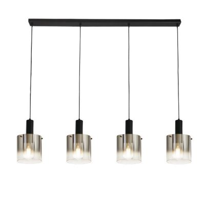 Jiraiya 4 Light Smokey Pendant Light
