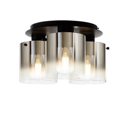 Jiraiya 3 Light Smoke Ceiling Light