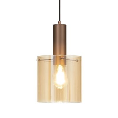 Jiraiya 1 Light Amber Pendant Light