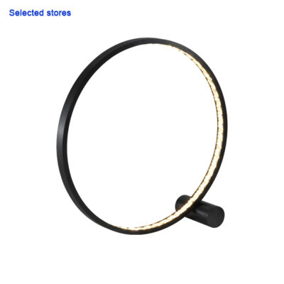 Kristal Led 1 Light Black Floor Lamp