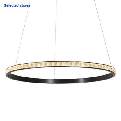 Kristal Led 1 Light Pendant Light