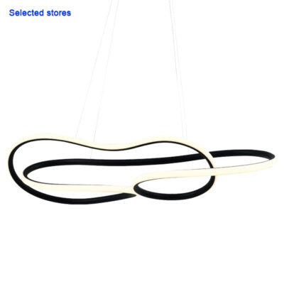 Koa X Led 1 Light Black Pendant Light