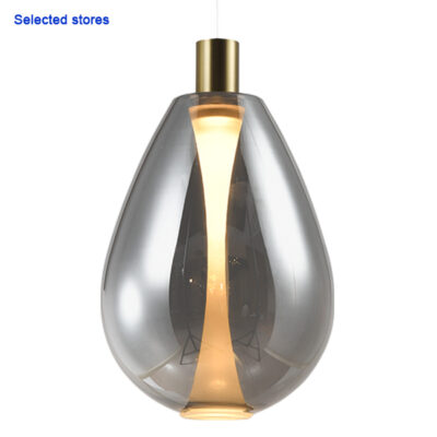 Kelio Led 1 Light Smokey Pendant Light
