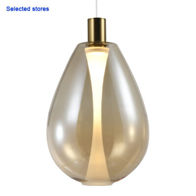 Kelio Led 1 Light Amber Pendant Light