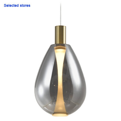 Kelio Led 1 Light Smokey Pendant Light