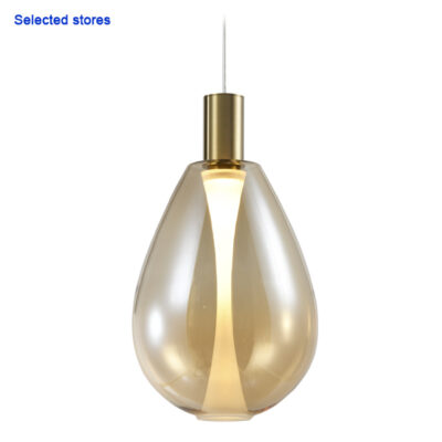 Kelio Led 1 Light Amber Pendant Light