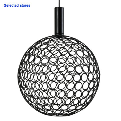 Karbonell Led 1 Light Black Pendant Light