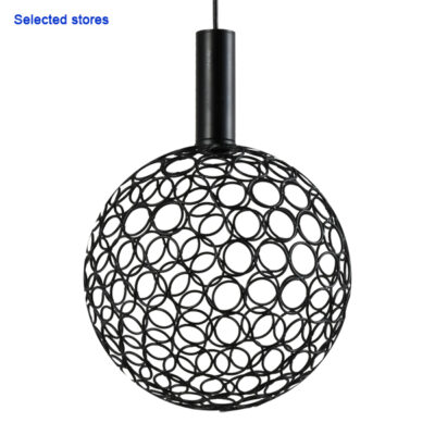Karbonell Led 1 Light Black Pendant Light