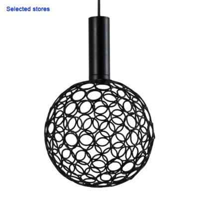 Karbonell Led 1 Light Black Pendant Light