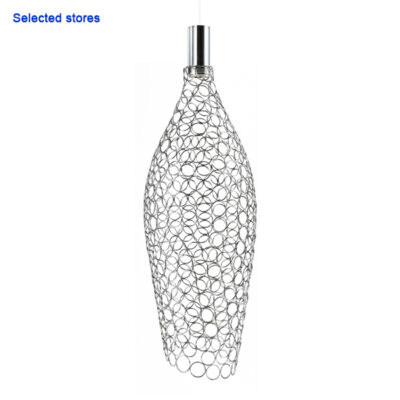 Karbonell Led 1 Light Chrome Pendant Light