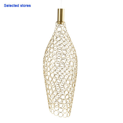 Karbonell Led 1 Light Gold Pendant Light