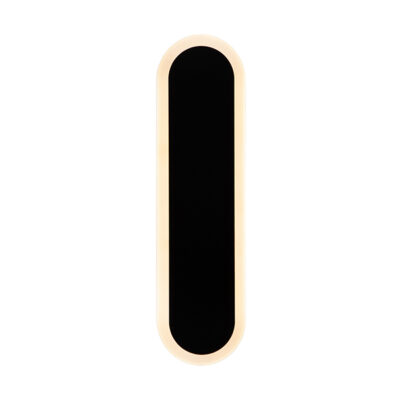 Trax Led Black Outdoor Wall Light 300mm