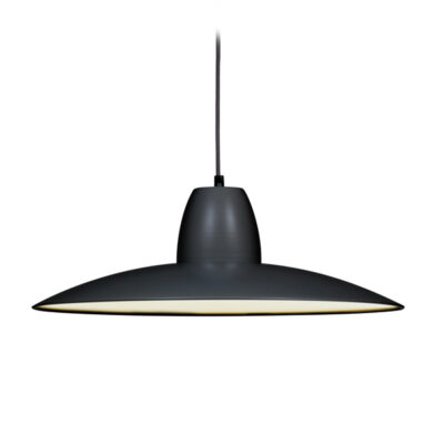 Milo 1 Light Black Pendant Light