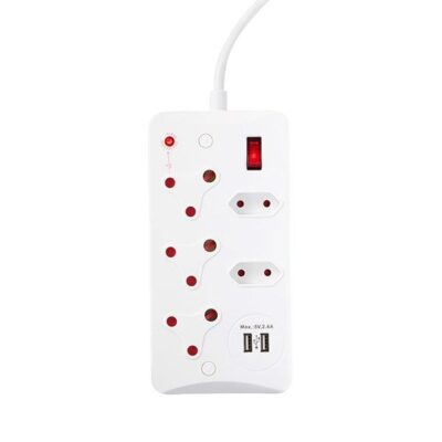 Multiplug Usb 5 Way Surge Protection