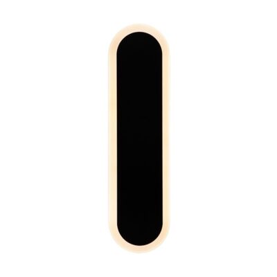 Trax Led Black Outdoor Wall Light 300mm