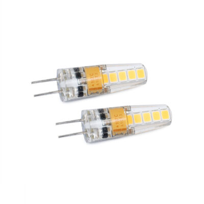 G4 Led 1.8w 12 Volt Twin Pack Warm White Globe