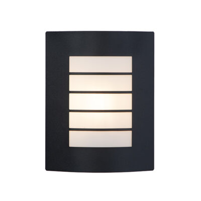 Zanele Black Outdoor Wall Light