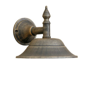 Hornley Antique Gold Outdoor Wall Lantern