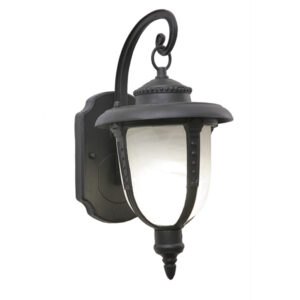 Transylvania Small Black Outdoor Wall Lantern