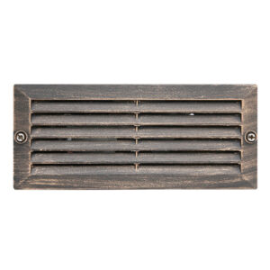 Ziegel Antique Gold Outdoor Step Light