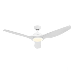 Mistral Led 3 Blade White Ceiling Fan