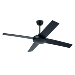 Breeze 4 Blade Black Ceiling Fan