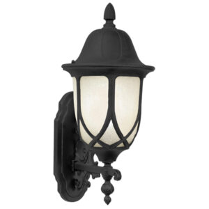 Belgravia Medium Black Outdoor Wall Lantern